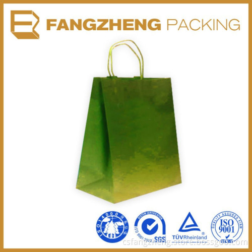 hot sale fashion color reusable shopping paper bag